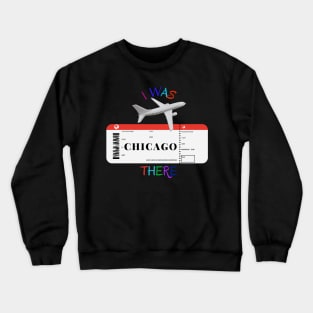 Souvenir from Chicago. Crewneck Sweatshirt